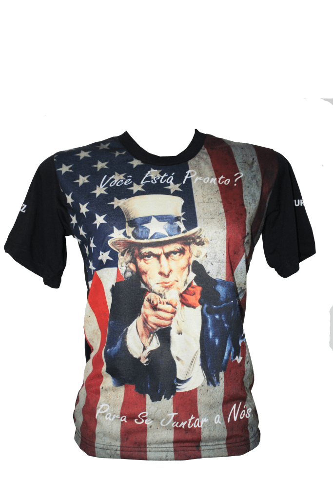 Camisa em PV anti-pilling sublimada frente total