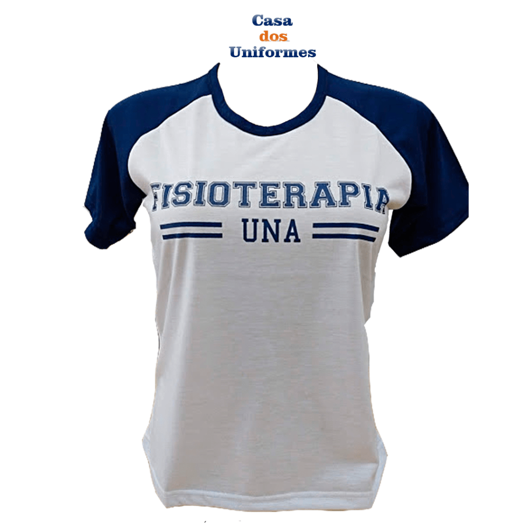 camisa branca fisioterapia una